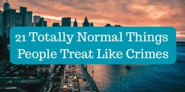 21 Totally Normal Things People Treat Like Crimes (According to Reddit)